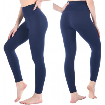 SINOPHANT Leggins Mujer, Pantalon Deporte Yoga Mujer, Leggings Mujer Fitness Suaves Elásticos Cintura Alta para Reducir Vientre