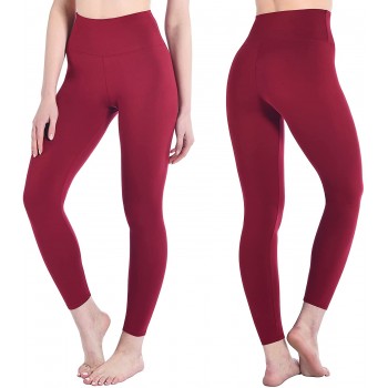 SINOPHANT Leggins Mujer, Pantalon Deporte Yoga Mujer, Leggings Mujer Fitness Suaves Elásticos Cintura Alta para Reducir Vientre