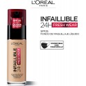 L'Oréal Paris Make-up designer 24H Fresh Wear Base de Maquillaje de Larga Duración , Tono 200 Sable Doré- 30 ml