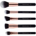 Oscar Charles Set de Brochas de Maquillaje Profesional de 17 Piezas : Brochas y Pinceles de Maquillaje, estuche de pincel de maq