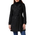 Marca Amazon - find. Gabardina Corta Estilo Trench para Mujer