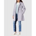 Marca Amazon - find. Gabardina Corta Estilo Trench para Mujer