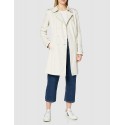 Marca Amazon - find. Gabardina Corta Estilo Trench para Mujer