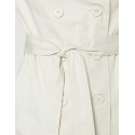 Marca Amazon - find. Gabardina Corta Estilo Trench para Mujer