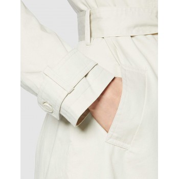 Marca Amazon - find. Gabardina Corta Estilo Trench para Mujer