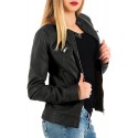 Only Bandit PU Biker Chaqueta para Mujer