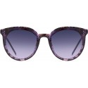 SOJOS Lentes De Sol Para Mujer Hombre Marco Plastico Redondo Retro Con Taches DOLPHIN SJ2068