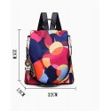 shepretty Mochila Oxford antirrobo Impermeable para Mujer, 5AL911 Arco Iris