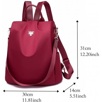 shepretty Mochila Oxford antirrobo Impermeable para Mujer, 5AL911 Arco Iris