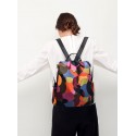 shepretty Mochila Oxford antirrobo Impermeable para Mujer, 5AL911 Arco Iris