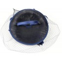 HIDOLL Diadema Fascinator Sombrero Pluma Semicircular Sombrero Tocado Banquete Novia Adornos para el Cabello