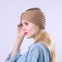 DRESHOW 4 Piezas Diadema Mujer Invierno Diadema Cabeza Anchas Cabello Turbante Banda Accesorio Pelo para Mujer