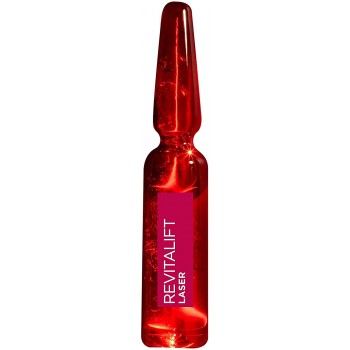 L'Oréal Paris Revitalift Láser Ampollas Efecto Peeling, Para 7 Días, Con Ácido Glicólico, 7 Unidades, 1,3 ml