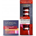 L'Oréal Paris Revitalift Láser Set de Crema de Día con Protección Solar SPF 20 y Crema de Noche Anti-Edad, Triple Acción y 