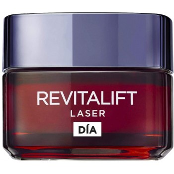 L'Oréal Paris Crema de Día Anti-Edad Intensiva Revitalift Láser, Con Pro- Xylane Concrentrado, Corrige arrugas, retexturiza l