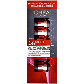 L'Oréal Paris Crema de Día Anti-Edad Intensiva Revitalift Láser, Con Pro- Xylane Concrentrado, Corrige arrugas, retexturiza l