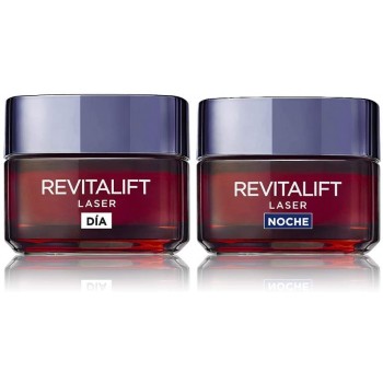 L'Oréal Paris Crema de Día Anti-Edad Intensiva Revitalift Láser, Con Pro- Xylane Concrentrado, Corrige arrugas, retexturiza l