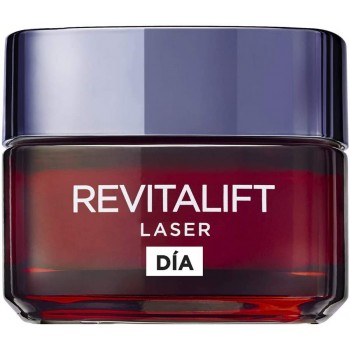 L'Oréal Paris Crema de Día Anti-Edad Intensiva Revitalift Láser, Con Pro- Xylane Concrentrado, Corrige arrugas, retexturiza l