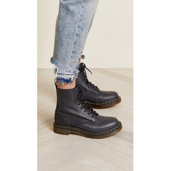 Dr. Martens PASCAL Virginia, Botas Mujer, Negro, 39 EU