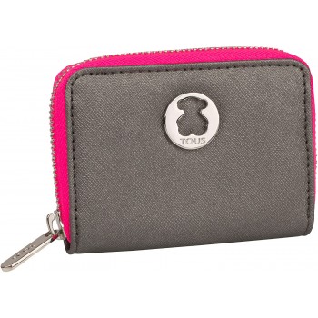 TOUS Angela Dubai Saf, Monedero para Mujer, 10x8x2.5 cm (W x H x L)