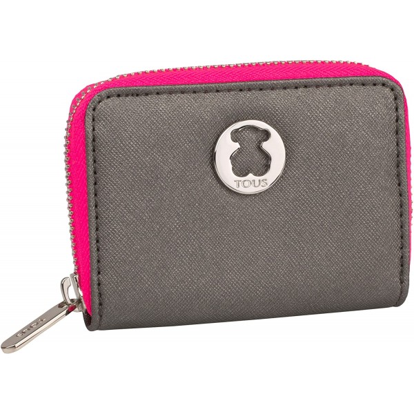 TOUS Angela Dubai Saf, Monedero para Mujer, 10x8x2.5 cm (W x H x L)