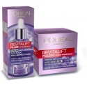 L'Oréal Paris, Set de Sérum Antiarrugas + Crema de Día, con Ácido Hialurónico Puro Revitalift Filler, Suero y Crema Facial 