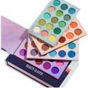 Kit de maquillaje esmaltado de belleza, sombra de ojos de 60 colores y pinceles de maquillaje de 5 piezas, paleta de maquillaje 