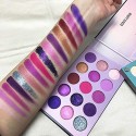 Kit de maquillaje esmaltado de belleza, sombra de ojos de 60 colores y pinceles de maquillaje de 5 piezas, paleta de maquillaje 