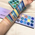 Kit de maquillaje esmaltado de belleza, sombra de ojos de 60 colores y pinceles de maquillaje de 5 piezas, paleta de maquillaje 