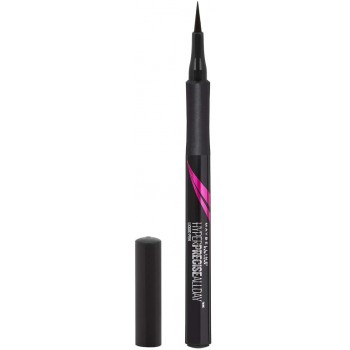 Maybelline New York Hyper precise all day, Eyeliner rotulador semipermante, waterproof, Negro - 700 Black