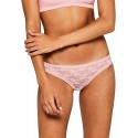 Marca Amazon - IRIS & LILLY Braguitas de Encaje Estilo Bikini Mujer, Pack de 2