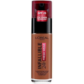 L'Oréal Paris Make-up designer 24H Fresh Wear Base de Maquillaje de Larga Duración , Tono 200 Sable Doré- 30 ml