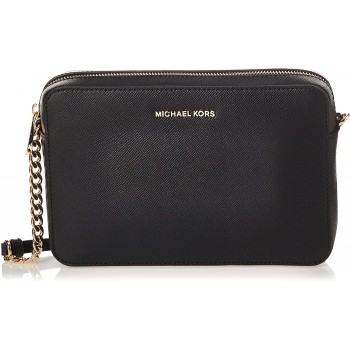 Michael Kors Jet Set Travel, Bolsa de Noche para Mujer, Naranja, 6x16x24 cm (W x H x L)