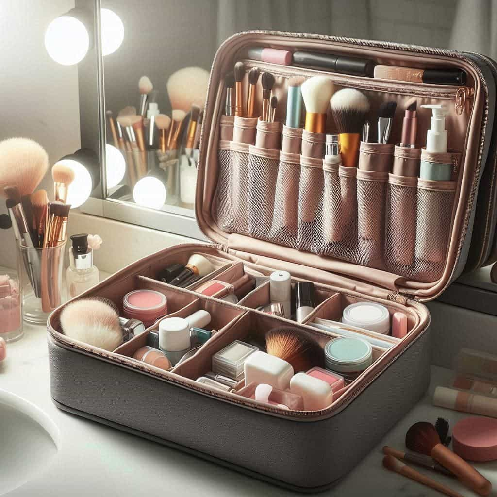 Large Capacity Organized Makeup Bag